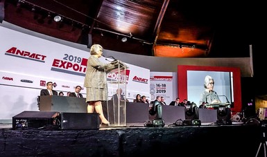 Mensaje inaugural de la Secretaria de Economía, Graciela Márquez Colín, en la Expo Transporte ANPACT 2019