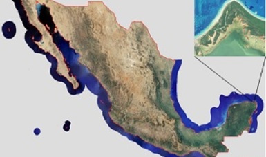 linea de costa Mexico