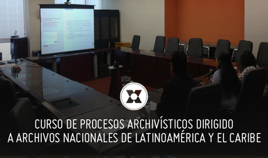Se impulsó la realización del curso virtual en procesos técnicos archivísticos dirigido a los Archivos Nacionales de Latinoamerica y el Caribe, del 4 al 8 y el 19 y 20 de noviembre.