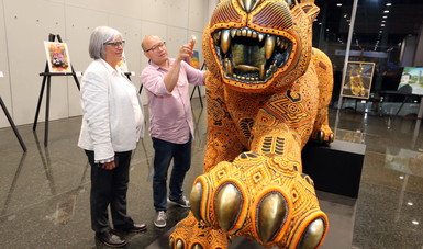 Exposición sobre el Jaguar “Más allá de las manchas” en el Centro Internacional de Negocios de la Secretaría de Economía
