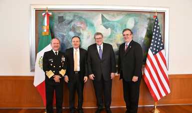 Avanza colaboración México – Estados Unidos en materia de seguridad