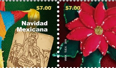 El Servicio Postal Mexicano emite estampillas “Navidad Mexicana 2019”