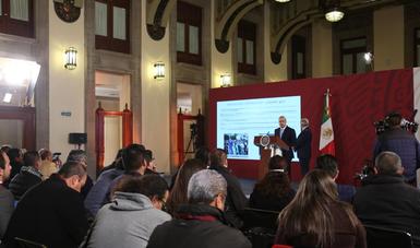El coordinador nacional de Protección Civil, David León Romero, rindió un informe sobre las acciones que se realizaron en materia de Protección Civil