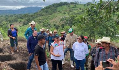Supervisa María Luisa Albores avances de Sembrando Vida en Chiapas