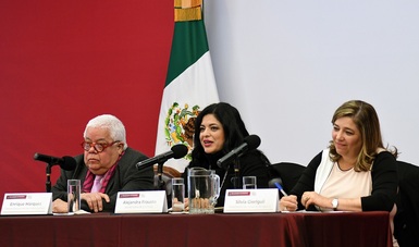 Frausto Guerrero presentó un resumen de los resultados obtenidos por la Secretaría de Cultura durante el primer año y destacó la intención de unificar una agenda cultural con la Secretaría de Relaciones Exteriores.