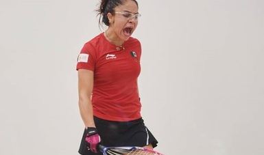 La mexicana conquistó el primer lugar en singles y dobles, en Florida. Conade.