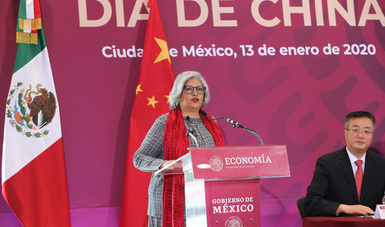 Palabras de la Secretaría de Economía, Graciela Márquez, en el Día de China, evento celebrado en Centro Internacional de Negocios (CINSE)