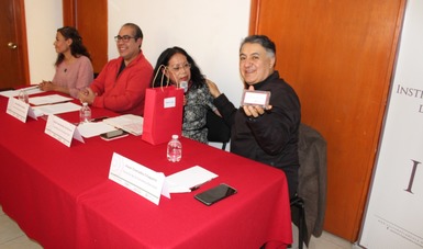 El evento tuvo lugar en el Museo Miguel N. Lira y se realizó en el marco de la presentación de dos libros por parte de la Fundación. Fotografías: Guadalupe Quiroz / Secretaría de Cultura. 