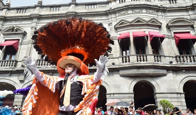 Con la presencia de comunidades indígenas como San Miguel Canoa y la realización de más de 14 actividades artísticas y culturales para toda la familia, inició el 6° Festival de Huehues en Puebla.