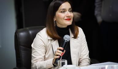 Carina Arvizu Machado, subsecretaria de Desarrollo Urbano y Vivienda.