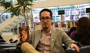 Con una numerosa concurrencia y el autor presente para comentar su obra, fue presentada la novela Desagüe, del joven mazatleco Diego Rodríguez Landeros.