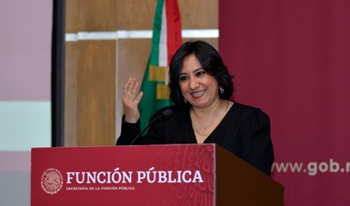 Lanza secretaria Irma Eréndira Sandoval histórico primer concurso de ingreso a la APF sólo para mujeres