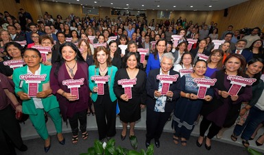 Con acciones firmes Función Pública impulsa el empoderamiento de las mujeres en el Gobierno de México