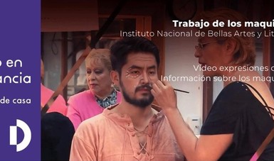 El Instituto Nacional de Bellas Artes y Literatura (INBAL), presenta en su plataforma Contigo en la distancia: Expresiones del arte.