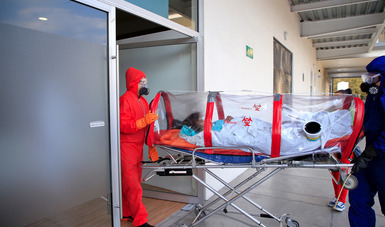 IMSS recibe primeros pacientes COVID-19 en hospital de expansión Autódromo Hermanos Rodríguez