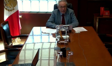 Secretario de Salud, Dr. Jorge Alcocer Varela.