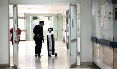 Llega al ISSSTE “Laluchy Robotina” primera robot humanoide al servicio de la salud mental de pacientes en áreas COVID-19