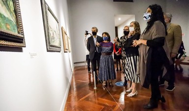 Abre el Museo del Palacio de Bellas Artes la magna exposición El París de Modigliani y sus contemporáneos.
Fotografía: Edoardo Esparza/Secretaría de Cultura.