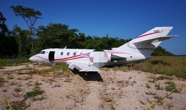 FGR Obtiene vinculación a proceso en contra de dos personas que aterrizaron en aeronave con cocaína