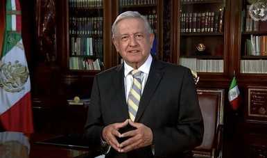 La creación de la ONU es fundamental en la defensa de las libertades, afirma presidente López Obrador
