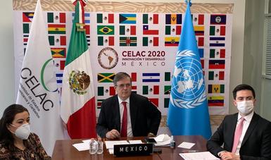 México mantendrá la Presidencia pro tempore de la Comunidad de Estados Latinoamericanos y Caribeños en el año 2021