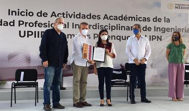 Dona Fonatur terreno a Instituto Politécnico Nacional en Palenque para unidad educativa