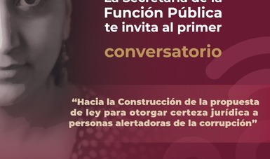 Función Pública invita al primer conversatorio ciudadano sobre protección legal a alertadores de la corrupción