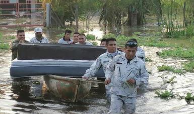 Más de 184 mil personas afectadas por las lluvias  en el sureste del país: Velázquez Alzúa