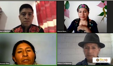 Conversatorio “Creando una red de activistas digitales de lenguas indígenas para el intercambio de experiencias y conocimientos”.