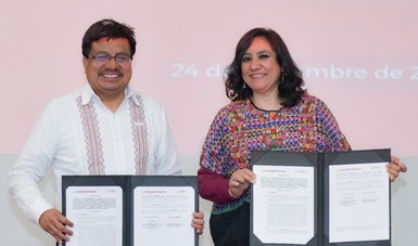 Secretaria Irma Eréndira Sandoval anuncia histórica inclusión de pueblos indígenas y afrodescendientes en el servicio público