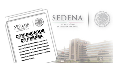 Imágenes representativas de SEDENA.