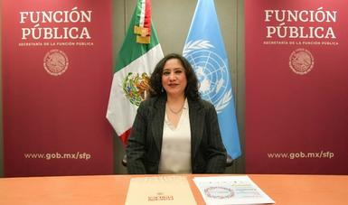 Secretaria Irma Eréndira Sandoval presenta avances de México al inaugurar jornadas por el Día Internacional contra la Corrupción 2020