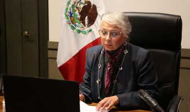 Secretaria de Gobernación, Olga Sánchez Cordero