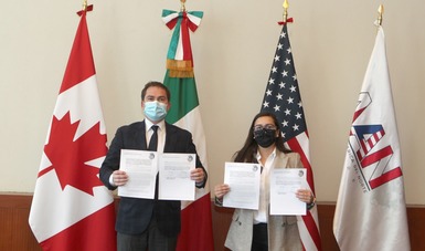 SRE y CALAN firman carta de intención para fortalecer la vinculación entre ciudades de México, Estados Unidos y Canadá