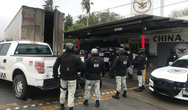 Auxilia Guardia Nacional a 108 migrantes centroamericanos en Nuevo León