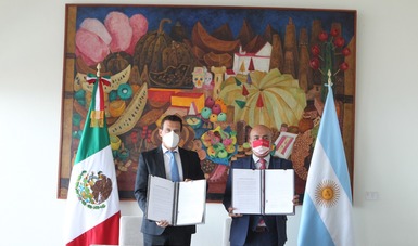México y Argentina firman hoja de ruta para reactivar los mecanismos bilaterales de la Asociación Estratégica
