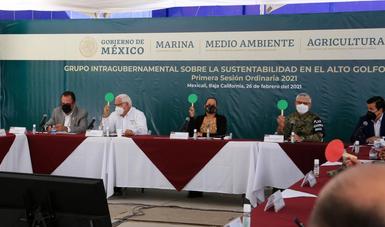 La secretaria de Medio Ambiente y Recursos Naturales, María Luisa Albores González, presentó los avances en materia de medio ambiente y bienestar en el periodo 2019-2020.