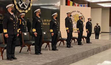 Este día se llevó a cabo la Entrega-Recepción de los cargos de Oficial Mayor de Marina y de Jefe del Estado Mayor General de la Armada