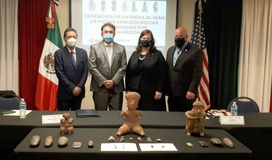 280 archaeological artifacts return to Mexico due to Mexico-US collaboration
