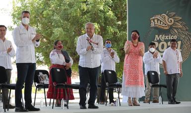 En total, el programa “Pueblo de Nubes” entregó 687 instrumentos y accesorios musicales para 31 bandas comunitarias de Oaxaca.