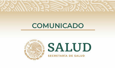 Logotipo de la Secretaría de Salud. 