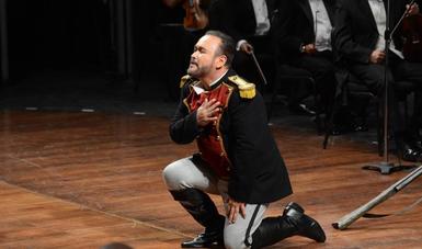 Camarena debutó en el Palacio de Bellas Artes en el rol estelar de La hija del regimiento, de Donizetti. Foto: Cortesía INBAL. 
