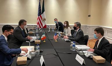 Secretarios Marcelo Ebrard y Antony Blinken celebran reunión bilateral en San José, Costa Rica