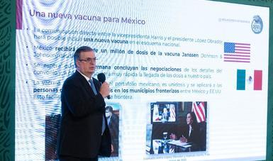 Mexico-US Cooperation adds a new vaccine to Mexico's portfolio