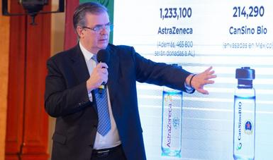 México alcanza los 50 millones de vacunas contra COVID-19