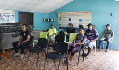 Históricamente, la Conanp ha equipado a pobladores de la comunidad de Puerto Arista para contribuir con labores de conservación directa a través de la participación social