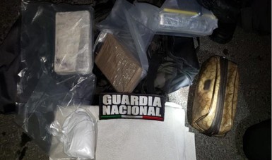 Guardia Nacional asegura paquetes de al parecer cocaína y marihuana en Zacatecas, Estado de México y Ciudad de México 