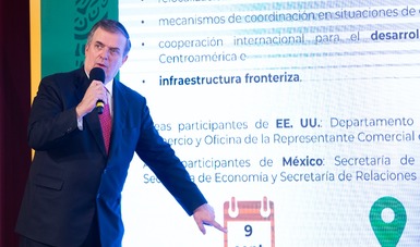 México y Estados Unidos celebrarán Diálogo Económico de Alto Nivel en Washington
