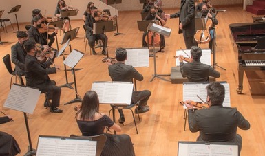 La Orquesta Escuela Carlos Chávez presentará tres formaciones de orquestas de cuerda el sábado 6 de noviembre, a las 19 horas, en el Auditorio Blas Galindo del Centro Nacional de las Artes (Cenart).
