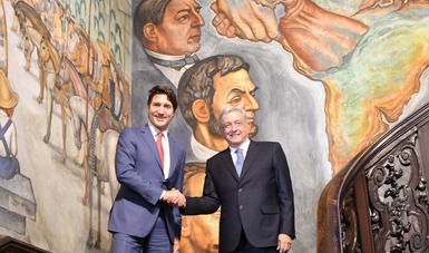 Presidente López Obrador y primer ministro Justin Trudeau encabezan reunión bilateral

